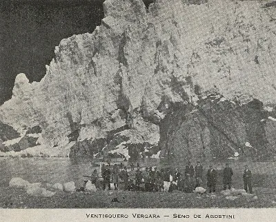 Ventisquero Vergara: Seno de Agostini, 1945 — 1945 | Chile de Ayer