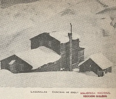 Canchas de esquí, Lagunillas, 1946 — 1946 | Chile de Ayer