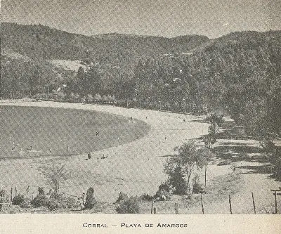 Playa de Amargos, Corral, 1947 — 1947 | Chile de Ayer