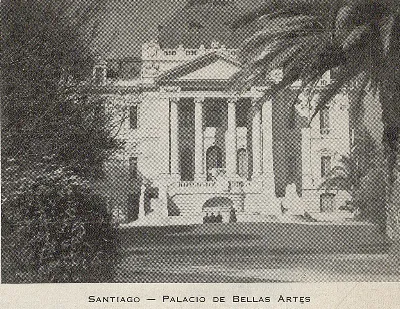 Palacio de Bellas Artes, Santiago, 1949 — 1949 | Chile de Ayer