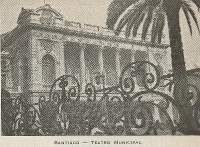 Teatro Municipal, Santiago, 1949 — 1949 | Chile de Ayer
