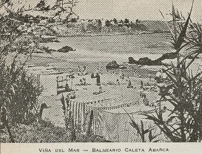Caleta Abarca, Viña del Mar, 1949 — 1949 | Chile de Ayer
