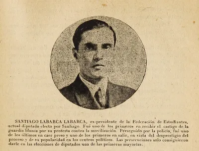 Santiago Labarca Labarca, 1921 — 1920 | Chile de Ayer