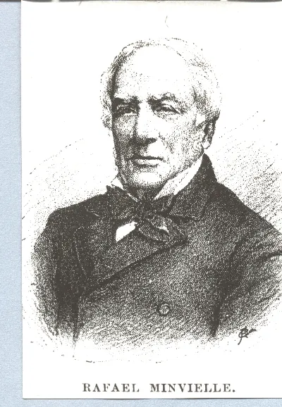Rafael Minvielle, hacia 1860 — 1860 | Chile de Ayer