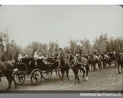 Emiliano Figueroa Larraín en Centenario de la Independencia, 1910 — 1910 | Chile de Ayer