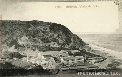 Fábrica de paños — 1915 | Chile de Ayer