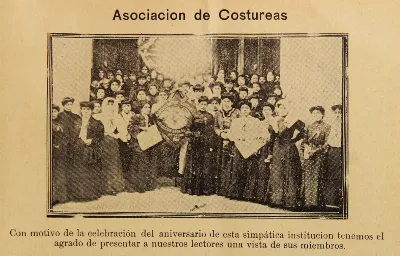Asociación de Costureras — 1907 | Chile de Ayer