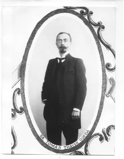 Tomás Thayer Ojeda — aprox. 1900 | Chile de Ayer