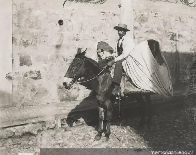 Vendedor de pan, hacia 1900 — 1900 | Chile de Ayer