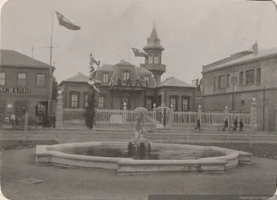Plaza principal de Punta Arenas, 1906 — 1906 | Chile de Ayer
