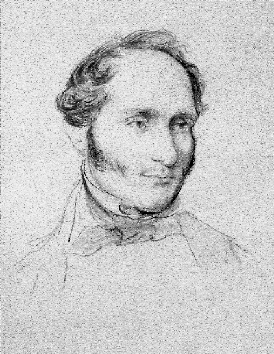 Retrato de hombre, hacia 1842 — 1842 | Chile de Ayer