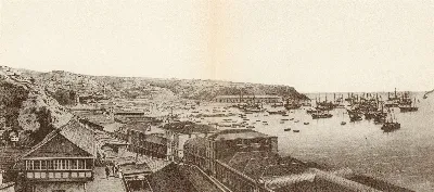 Puerto de Valparaíso, hacia 1851 — 1851 | Chile de Ayer