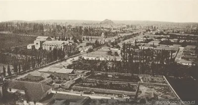 Santiago, hacia 1860 — 1860 | Chile de Ayer