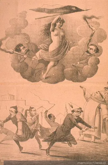 Triunfo de la libertad, 1885 — 1885 | Chile de Ayer