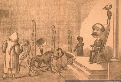 Los sueltos buscando amarras, 1886 — 1886 | Chile de Ayer