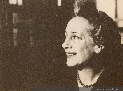 María Flora Yáñez, hacia 1943 — 1943 | Chile de Ayer