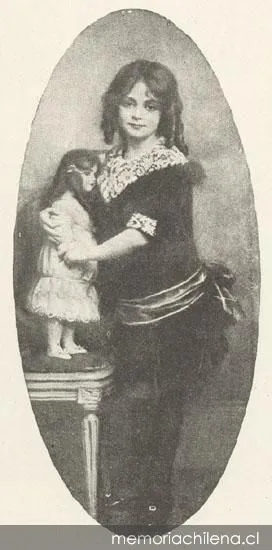 Inés Echeverría de Larraín (Iris), 1868-1949 — 1868 | Chile de Ayer
