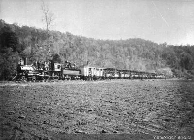 Ferrocarril de Valdivia a Osorno, hacia 1920 — 1920 | Chile de Ayer