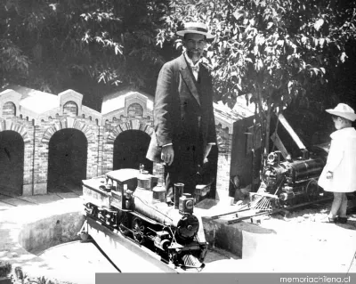 Maqueta de maestranza, hacia 1900 — 1900 | Chile de Ayer
