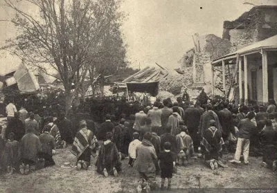 Misa al aire libre, Llay-Llay, 1906 — 1906 | Chile de Ayer