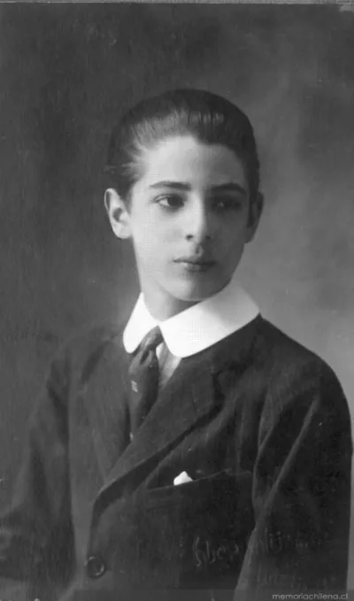 Jaime Eyzaguirre a los 14 años, hacia 1922 — 1922 | Chile de Ayer