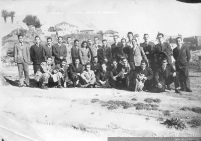 Falange Nacional, reunión en el litoral central, 1944 — 1944 | Chile de Ayer
