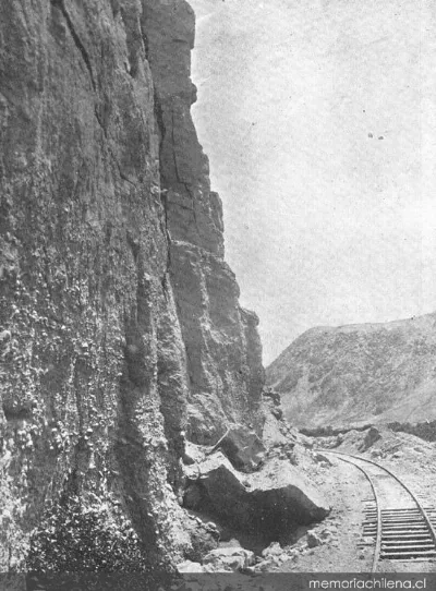 Ferrocarril de Arica a La Paz: Valle de Lluta, hacia 1905 — 1905 | Chile de Ayer