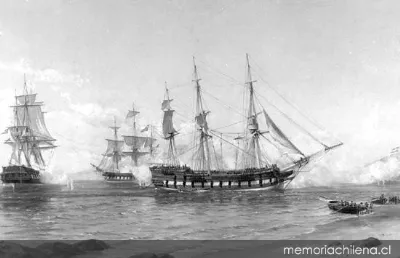 Captura de la nave María Isabel, hacia 1818 — 1818 | Chile de Ayer