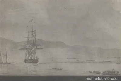Desembarco de tropas chilenas en Perú, 1820 — 1820 | Chile de Ayer