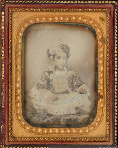 Retrato de niño, hacia 1850 — 1850 | Chile de Ayer