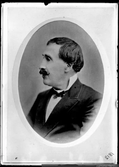 José Victorino Lastarria, hacia 1870 — 1870 | Chile de Ayer