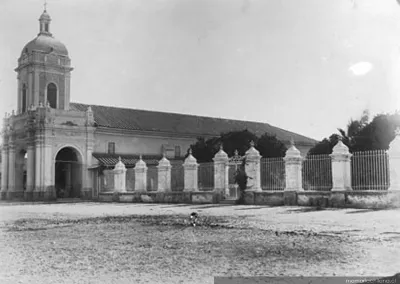 Iglesia de El Huique, 1920 — 1920 | Chile de Ayer