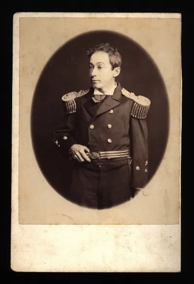 Aureliano Sánchez, Comandante del buque Abtao, hacia 1879 — 1879 | Chile de Ayer