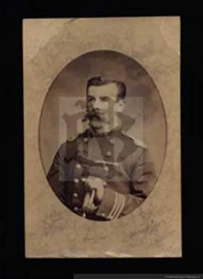 Víctor Luco, Capitán del Chacabuco, hacia 1880 — 1880 | Chile de Ayer