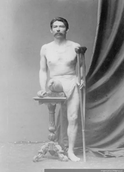 Tránsito Díaz, cabo 2º del Regimiento Atacama, hacia 1884 — 1884 | Chile de Ayer