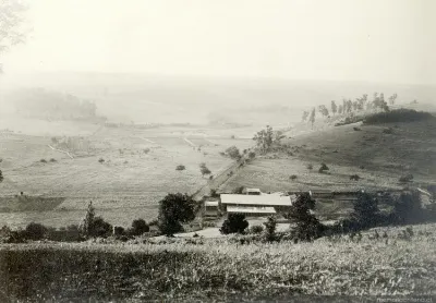 Alrededores de Temuco, hacia fines del siglo XIX — 1895 | Chile de Ayer