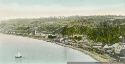 Frutillar y la laguna Llanquihue — 1890 | Chile de Ayer