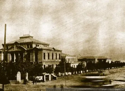 Vista panorámica del Instituto de Higiene, hacia 1910 — 1910 | Chile de Ayer