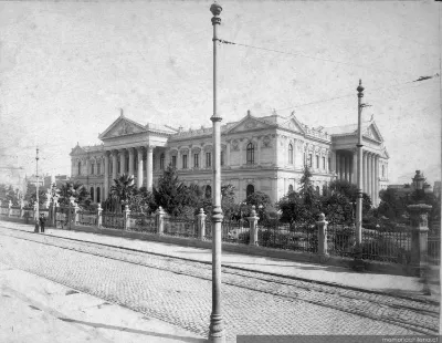 Edificio del Congreso Nacional, Santiago — 1920 | Chile de Ayer