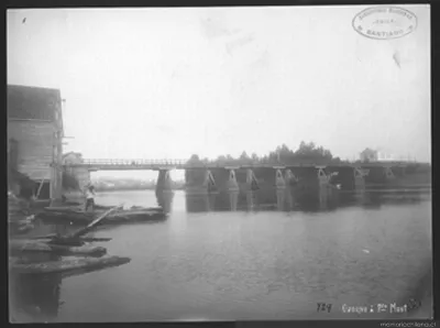 Puente ferroviario — 1910 | Chile de Ayer