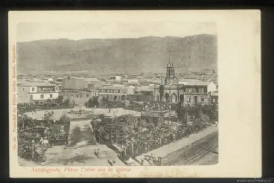 Plaza Colón — 1920 | Chile de Ayer