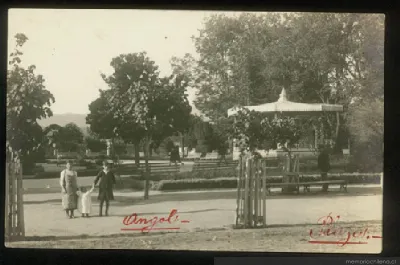 Plaza de Angol — 1940 | Chile de Ayer