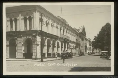 Portal Cruz, Concepción — 1934 | Chile de Ayer
