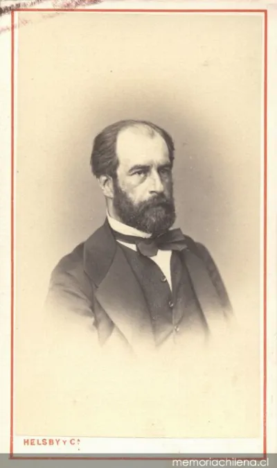 Federico Errázuriz Zañartu, 1825-1877 — 1855 | Chile de Ayer