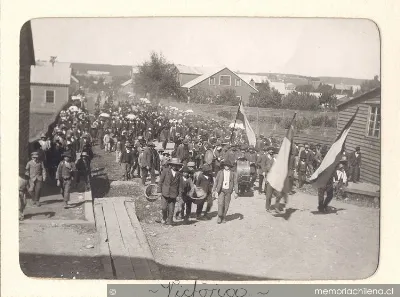 Recibimiento del Presidente Pedro Montt en Victoria, 1906 — 1906 | Chile de Ayer