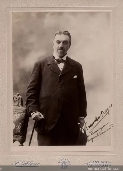 Vicente Reyes Palazuelos, 1909 — 1909 | Chile de Ayer