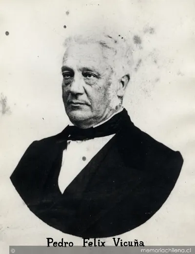 Pedro Félix Vicuña, 1805-1874 — 1845 | Chile de Ayer