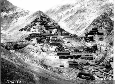 La ciudad de las escaleras : Sewell, 1923 — 1923 | Chile de Ayer
