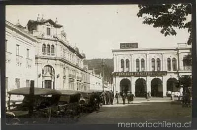Plaza de Concepción — 1945 | Chile de Ayer