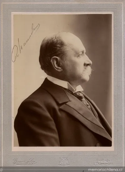 Ramón Barros Luco — aprox. 1900 | Chile de Ayer